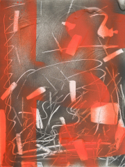 'Untitled', acrylic on canvas, 40x30cm, 2026