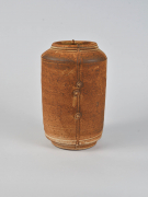 Mat glaze pot cylinder form medium
