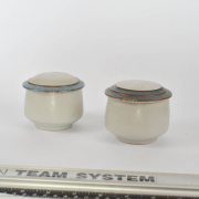 two small jars