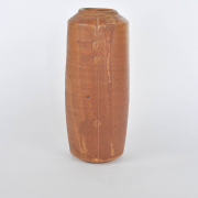 Mat glaze pot cylinder form tall
