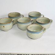 Six cups and 7 saucer