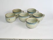 Six cups and 7 saucer