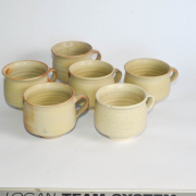 six cup three saucer