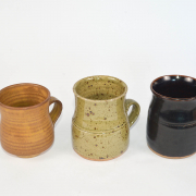 Three large mugs