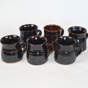 6 mugs small set 1 of 2