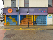 Street shop shutters, Hillsborough Together, 2022
