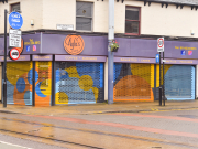 Street shop shutters, Hillsborough Together, 2022