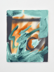 acrylic on ply panel, 12x16cm