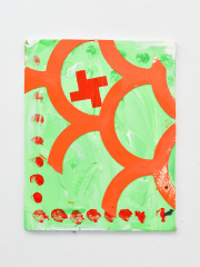 acrylic on ply panel, 12x16cm