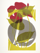 Winter garden, screen print on Bockingford paper, 38x50 cm, Edition 12.