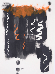acrylic on paper, 28x38 cm