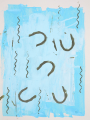 acrylic on paper, 28x38 cm